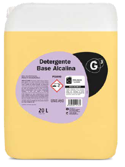 G3 DETERGENTE BASE ALCANINA 20 KG.