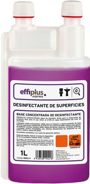 EFFIPLUS EXPRESS Desinfectante Superficies