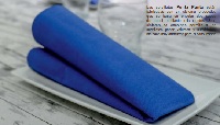 SERVILLETAS 40x40 2C P.P. AZUL